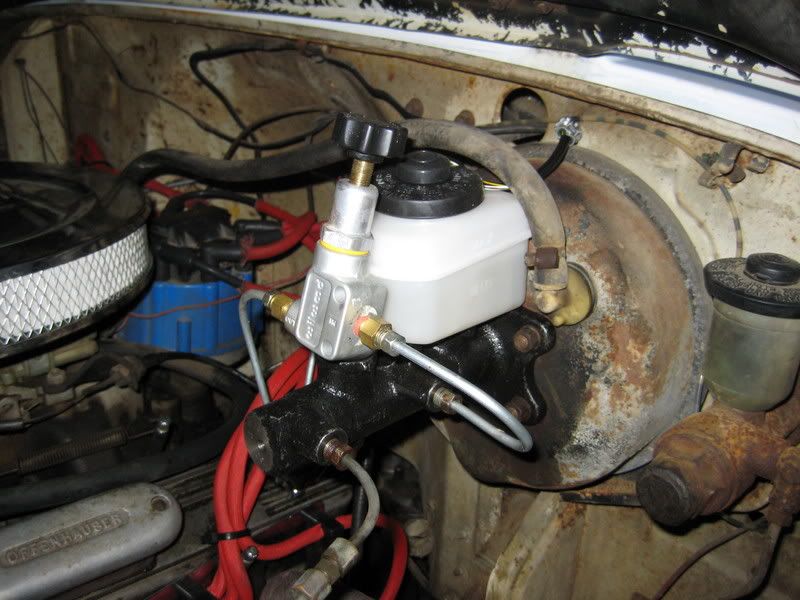 upgraded the brake master cylinder on my 72 fj40 with pics IH8MUD Forum